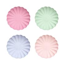 Pratos de festa compostáveis Meri Meri, 48 unidades, multicoloridos