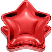 Pratos de festa descartáveis Patelai Thick Star Shaped 30 unidades