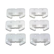 Pratos de Fundo de Plástico A P Products Grace Branco 6 Unidades