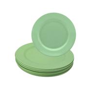 Pratos de Melamina 12 pçs Raso 25cm Verde Bar Restaurante Pratos de Melamina 12 pçs Raso 25cm Verde Bar Restaurante