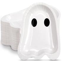 Pratos de papel descartáveis de Halloween FoldTier 23 cm 100 unidades