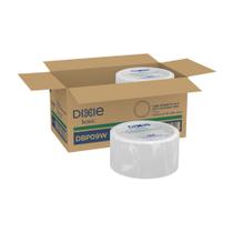 Pratos de papel Dixie Basic DBP09W 21,6 cm (500 unidades), brancos x125 Pratos de papel Dixie Basic DBP09W 21,6 cm (500 unidades), brancos x125