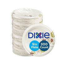 Pratos de Papel Dixie UX9P300 (8,5 Polegadas) - Pacote com 6 (300 Pratos Brancos) Pratos de Papel Dixie UX9P300 (8,5 Polegadas) - Pacote com 6 (300 Pratos Brancos)