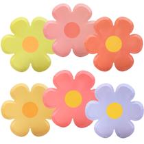 Pratos de papel GGBOY Daisy Flower de 8 polegadas, 36 unidades, descartáveis