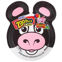 Pratos de Papel Hefty Zoo Pals Pacote com 20 Unidades 20 cm para Crianças