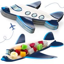 Pratos de papel meekoo Airplane Theme Party 24 unidades