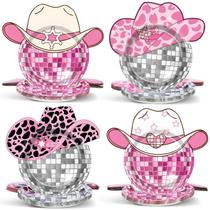 Pratos de papel para festas Justforjoyful Western Cowgirl 48 unidades Pratos de papel para festas Justforjoyful Western Cowgirl 48 unidades