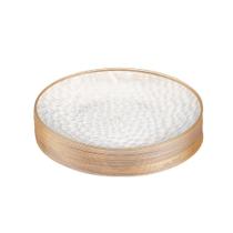 Pratos de plástico descartáveis PLASTICPRO Hammered 18cm, pacote com 30