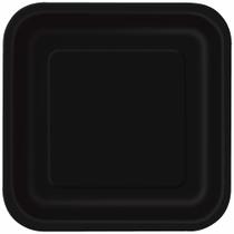 Pratos de sobremesa de papel descartáveis Unique Party 7 16 unidades Pratos de sobremesa de papel descartáveis Unique Party 7 16 unidades