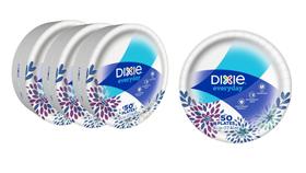 Pratos de sobremesa de papel Dixie 6 7/8 polegadas 50 Ct (pacote com 3 - 150)