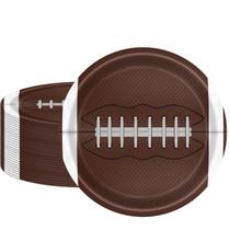 Pratos descartáveis para festa de futebol Fitoyplak 60 peças 18 cm Pratos descartáveis para festa de futebol Fitoyplak 60 peças 18 cm