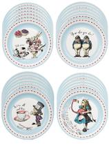 Pratos descartáveis Talking Tables Alice in Wonderland x24 Pratos descartáveis Talking Tables Alice in Wonderland x24