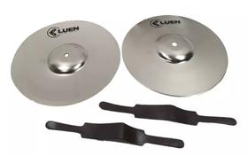 Pratos Fanfarra 10'' Infantil Ferro Banda Marcial - Luen Pratos Fanfarra 10'' Infantil Ferro Banda Marcial - Luen