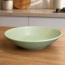 Pratos Fundo Sopa Unni Oliva 20,5cm Louça Oxford Jogo 12pçs Pratos Fundo Sopa Unni Oliva 20,5cm Louça Oxford Jogo 12pçs