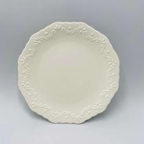 Pratos para Sobremesa de Porcelana Durable Porcelain Alto Relevo 19 cm - Wolff Pratos para Sobremesa de Porcelana Durable Porcelain Alto Relevo 19 cm - Wolff