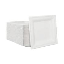 Pratos Quadrados Descartáveis Para Festas, Cozinha, Restaurante, Salada De Frutas, Sobremesa,