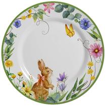 Pratos Raso Easter Garden Alleanza 6 Pçs - Páscoa Coelho