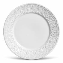 Pratos Raso Madeleine Branco Porto Brasil 6 Unidades