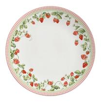 Pratos Rasos Doce Encanto Páscoa Coelho 6 pçs Alleanza