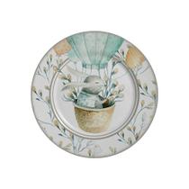 Pratos Sobremesa Coelho Alleanza 6 Pçs - Páscoa