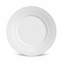 Pratos Sobremesa Roma Branco Porto Brasil 6 Unidades