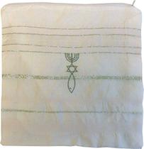 Prayer Shawl Holy Land Market The Messiah Tallit para homens Prayer Shawl Holy Land Market The Messiah Tallit para homens