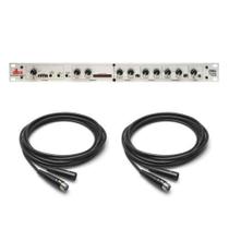 Pré-amplificador dbx 286S Mic Pre Amp com 2 cabos XLR de 7,5 m Pré-amplificador dbx 286S Mic Pre Amp com 2 cabos XLR de 7,5 m
