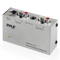 Pré-amplificador de áudio de baixo ruído com RCA e voltado para DC - Pyle