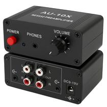 Pré-amplificador KH866 AU-10X para phono com ganho de 20 dB e RCA