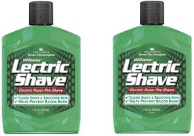 Pré-Barba Williams Lectric Shave Aparelho de Barbear Elétrico 200ml x2
