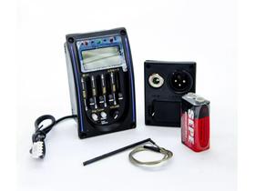 Pré Equalizador Afinador Custom Sound CEQ5 Preto