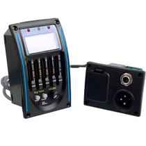 Pré Equalizador Com Afinador Digital Para Violao Nylon Aço LC-5 Pré Equalizador Com Afinador Digital Para Violao Nylon Aço LC-5
