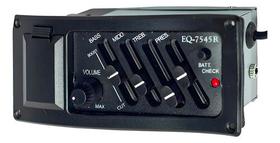 Pré Equalizador Steve Para Violão Eq7545r 4 Bandas Turbo