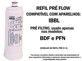 Pré Filtro Refil para Purificador de Água IBBL - Pré - BDF - PFN - Wfs