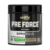 Pre Force Limão 300g Unilife Pre Force Limão 300g Unilife