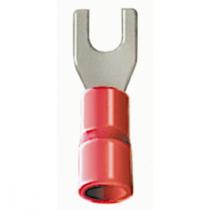 Pre-Isolado Crimper Forquilha 0,5/1,5 Vermelho M4 Tpf214 100pcs Fr2464-C