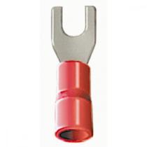 Pre-Isolado Crimper Forquilha 0,5/1,5 Vermelho M4 Tpf214% Fr2464-C