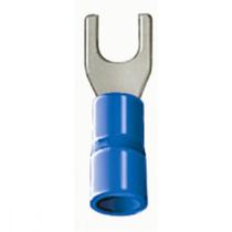 Pre-Isolado Crimper Forquilha 1,5/2,5 Azul M4 Tpf224 100pcs Fr2479-C