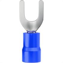 Pre-Isolado Sforplast Forquilha 1,5/2,5 Azul M6 100pcs 4778 Pre-Isolado Sforplast Forquilha 1,5/2,5 Azul M6 100pcs 4778
