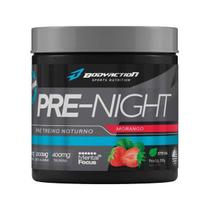 Pre-Night Pré Treino Noturno - 200G Morango - Bodyaction Pre-Night Pré Treino Noturno - 200G Morango - Bodyaction