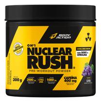Pré Treino 300g Nuclear Rush Cafeína Beta Alanina Bodyaction