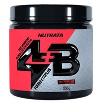 Pre Treino 4B Pote 300g Sabor Melancia Com Gengibre Nutrata