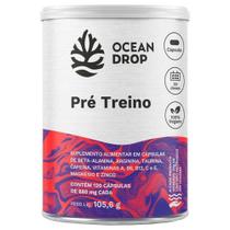 Pre treino 820mg 120 capsulas - Ocean Drop