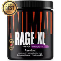 Pré Treino Animal Rage XL com Beta-alanina e Proteínas - Universal 221g - Universal Nutrition