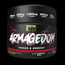 Pre Treino Armagedom Extra Pump 150g Limonada Suíça - Synthesize Nutrition = Evora