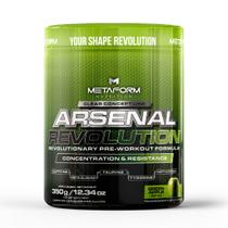 Pré-Treino Arsenal Revolution 350g 320mg Cafeína Sem Açúcar Alta Performance