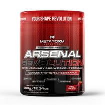 Pré-Treino Arsenal Revolution 350g 320mg Cafeína Sem Açúcar Alta Performance