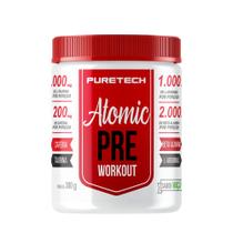 Pré treino Atomic Maçã-verde 300gr - Puretech Pré treino Atomic Maçã-verde 300gr - Puretech