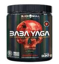 Pré treino baba yaga 330g black skull