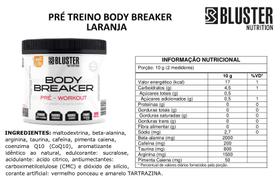 Pré Treino Body Breaker - Bluster Nutrition Pré Treino Body Breaker - Bluster Nutrition